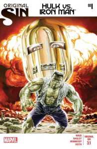 Original Sin Hulk vs. Iron Man #1, Standard Cover