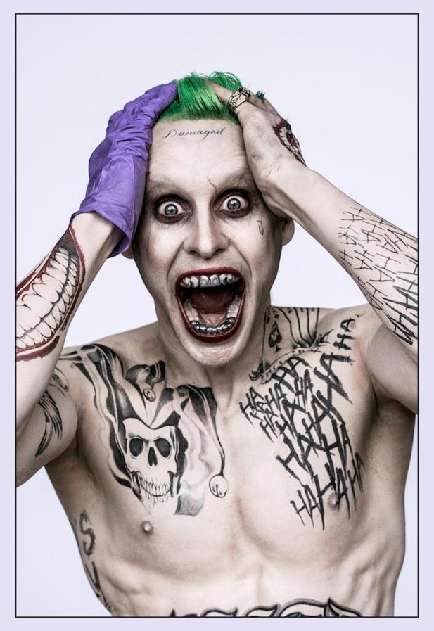 Jared Leto as the Joker in Suicide Squad