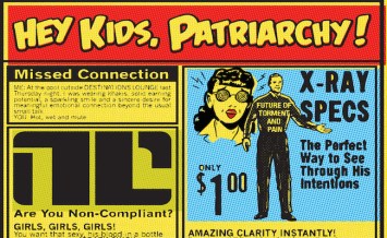 Just had to throw in another great image from Bitch Planet, which never misses a chance to use ironic Americana as a way of confronting systemic oppression.