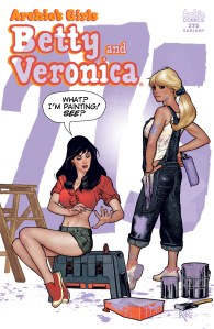 Variant Cover for Betty and Veronica, shows what new series could look like.