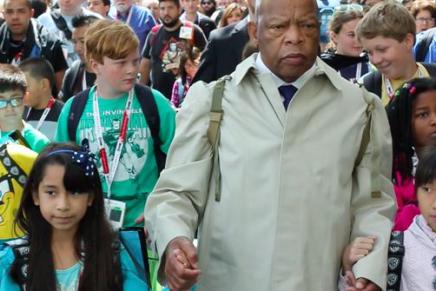 John Lewis Recreates Selma March at San Diego Comic&nbsp;Con