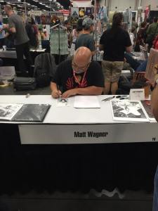 Matt Wagner signing.